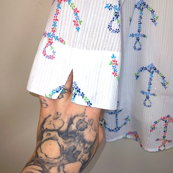 Alfred Dunner 100% Cotton Button Down with Attatched Tank Size Small - Picture 12 of 14